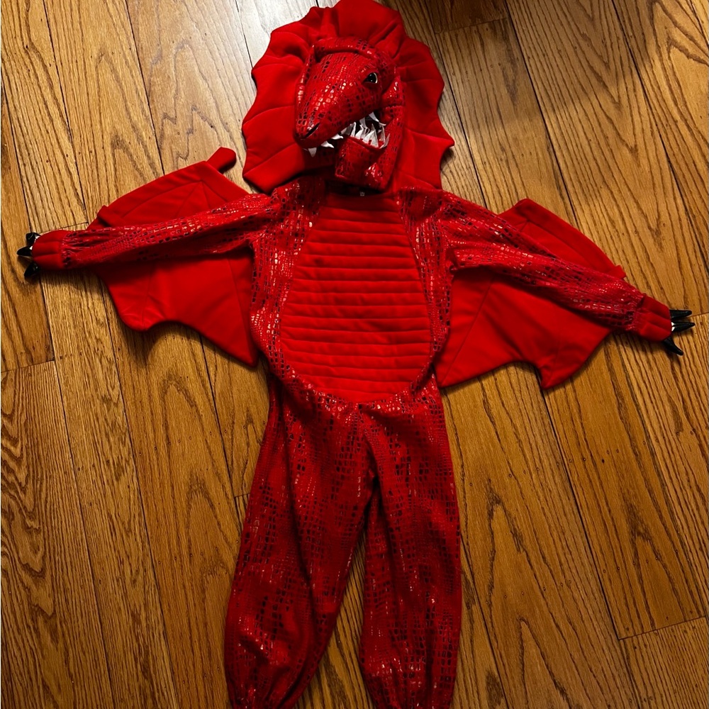 Pottery Barn Kids Fiery Red Dragon Costume